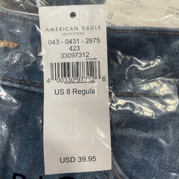 NWT- American eagle women’s next level stretch mid rise jegging. - Picture 5 of 5